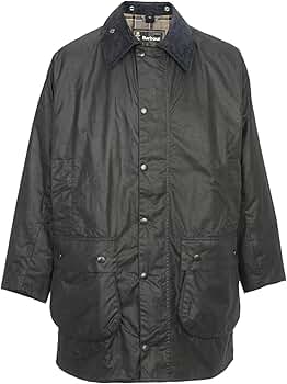 Barbour Men's Border Jacket, Sage, Size 48 at Amazon Men's